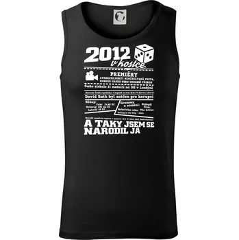 Pánské termoprádlo 2012 v kostce - Tílko pánské Core - XL ( Černá )