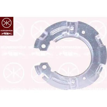 Brzdový kotouč Ochranný plech proti rozstřikování, brzdový kotouč KLOKKERHOLM 0085870