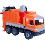 Mercedes popelářské auto plast 74 cm, nosnost 50 kg