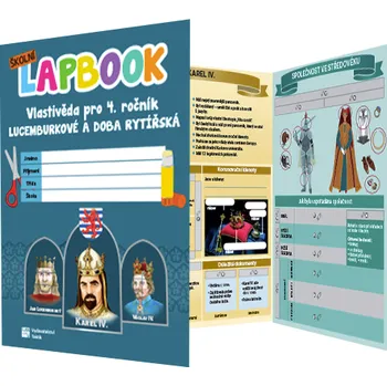 Vlastivěda Vlastivěda 4 - školní lapbook - Lucemburkové a doba rytířská