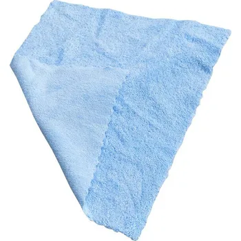 BEZEŠVÁ UTĚRKA Z MIKROVLÁKNA 35 x 30 cm, MODRÁ, 450 g/m2, TopProfi
