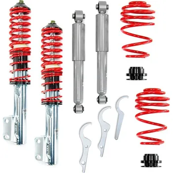 Tuning Opel Astra G htb, Coupé, Caravan, kromě modelů OPC, GSi a 2.0 Turbo, výškově stavitelný podvozek, JOM Red Line