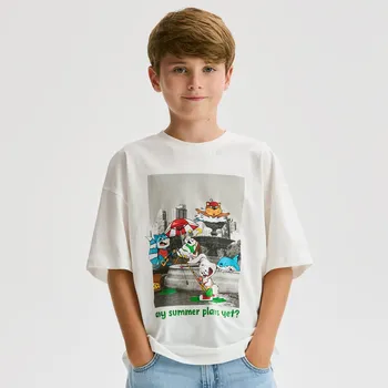 Reserved - Tričko s potiskem - bílá - 054FH-00X - 054FH-00X-122