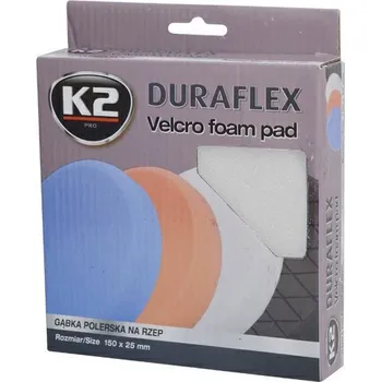 K2 DURAFLEX NÁHRADNÍ LEŠTÍCÍ HOUBA 150 x 25 mm BÍLÁ