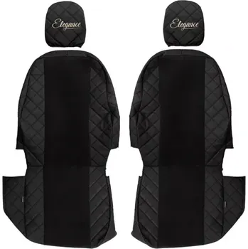 Ochranný autopotah Potahy sedadel (1+1) - Elegance Q, FIAT DUCATO III (01.2014-12.2023) & PEUGEOT BOXER III (01.2014-12.2023) & CITROEN JUMPER III (01.2014-12.2023) - Sedadlo pro jednoho cestujícího 1+1