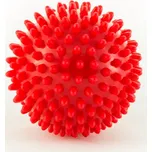 Masážní míček - ježek - červená - 9 cm