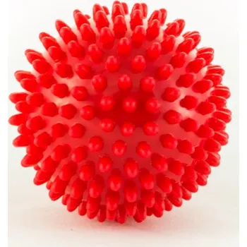 Masáž Masážní míček - ježek - červená - 9 cm