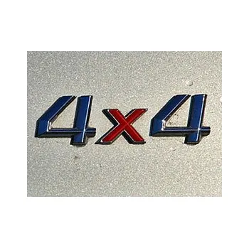 Polep vozidla 3D emblém - 4x4