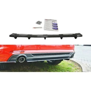 Nárazník Maxton Design splitter pod zadní nárazník s žebrováním pro Audi A5 (F5) S-line (2016-)