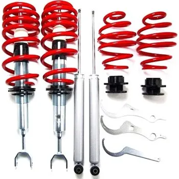 Tuning Audi A6 (4B, C5) včetně Avant, kromě Quattro, výškově stavitelný podvozek, JOM Red Line