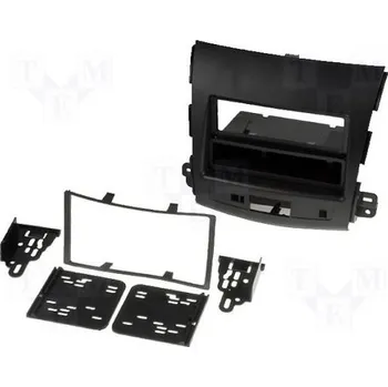 ISO redukce Rámeček autorádia 2-DIN Mitsubishi Outlander