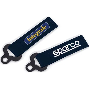 Přívěsek na klíče Sparco Delta HF Integrale ve tvaru tažného oka
