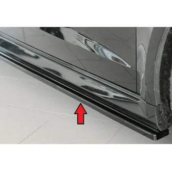 PC tuning Rieger spoiler pod boční práh mont. strana pravá pro Audi RS3 8V 5-dvéř. (sportback 8VA / 8VF), 02/17-, plast ABS lakovaný do černé lesklé barvy
