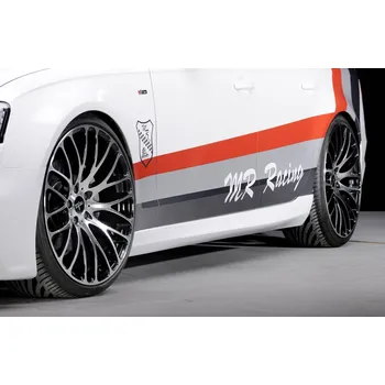 PC tuning Rieger boční práh mont. strana pravá pro Audi A4 B8, B81 avant, sedan, r.v. 11/07-, plast ABS bez povrchové úpravy