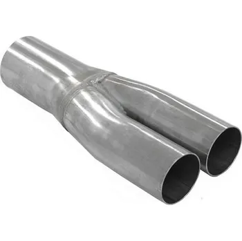 Výfuková trubka Rozdvojovací trubka tvar Y vnější průměr 63,5 / VÝSTUP 50,8 MM