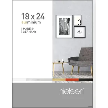 Fotoalbum Nielsen Fotorámeček Pixel, 18 × 24 cm, hliníkový, bílý&nbsp;5334056