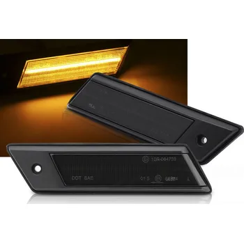 Směrový světlomet BMW E30/E28/E24/E23 - LED Dynamické blikače KOUŘOVÉ