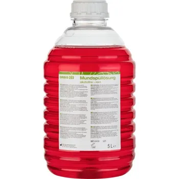 Ústní voda ORBIS ORBI-Fresh bez alkoholu UV 5 l (červená) vytváří svěží dech