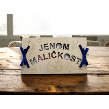 Obálka Dřevěná obálka na peníze Jenom maličkost 3