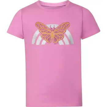 Dívčí bavlněné tričko ALPINE PRO SUMEKO velikost 152-158 cyclamen