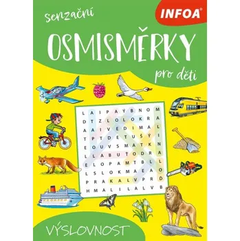 Bystrá hlava Senzační osmisměrky pro děti Výslovnost - Infoa (2025, brožovaná)