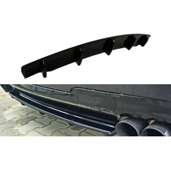 Nárazník Maxton Design splitter pod zadní nárazník s žebrováním pro BMW řady 5 (F11) M-pack 2011- sedan/estate (pouze s dvojitými koncovkami na každé straně)