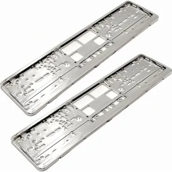 Držák SPZ Weican 2x Rámeček - podložka pod SPZ, chrom