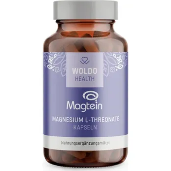 Doplněk stravy WoldoHealth Magtein® Horčík L-Treonát, 90 kapslí