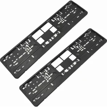 Držák SPZ 2x Rámeček - podložka pod SPZ, černá (Černá podložka pod SPZ)