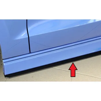 PC tuning Rieger spoiler pod boční práh mont. strana levá pro Audi A3 S3 8V 5-dvéř. (sedan 8VS) vč. faceliftu, r.v. 05/13-08/16, 09/16-, plast ABS bez povrchové úpravy