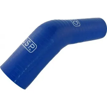 Kryt motoru Silikonové koleno 45° QSP - Přechod 38mm na 25mm