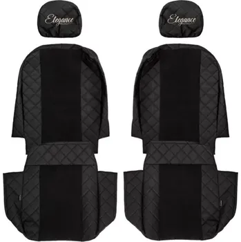 Ochranný autopotah Potahy sedadel (1+1) - Elegance Q, RENAULT TRAFIC II (01.2001-02.2014) & OPEL VIVARO I (01.2001-02.2014) & NISSAN PRIMASTAR (01.2001-02.2014) - Sedadlo pro jednoho cestujícího 1+1
