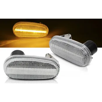 Směrový světlomet ALFA ROMEO GT 03 - 10 - LED dynamické blikače bílé