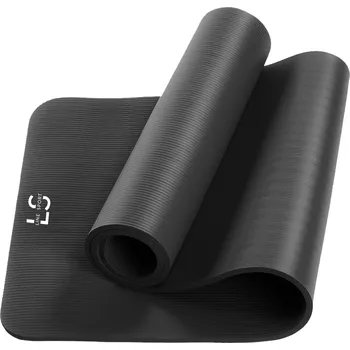 podložka na cvičení Gymnastická podložka na cvičení Line Sport - Černá