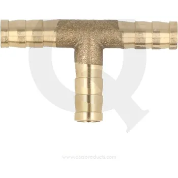 Zadní díl výfuku QSP - mosazné T 6mm