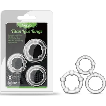 ARMONY - Sada korálkových erekčních kroužků