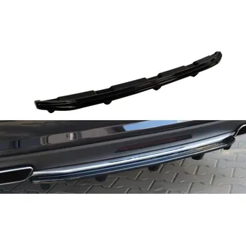 Nárazník Maxton Design splitter pod zadní nárazník s žebrováním pro Mercedes-Benz CLS (C218) AMG-line (2011-2014)