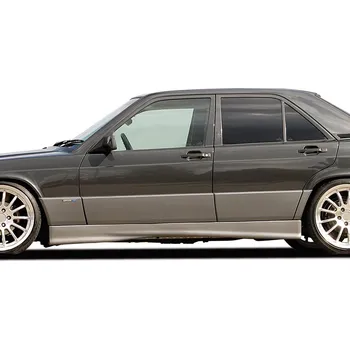 PC tuning Rieger boční práh mont. strana levá pro Mercedes 190 W201 sedan, plast ABS bez povrchové úpravy