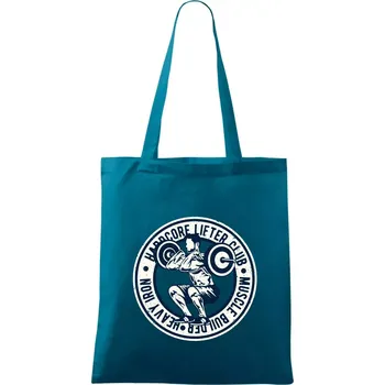 Hardcore Lifter heavy iron - Taška bavlněná - 42 x 38 cm ( Petrolejová )