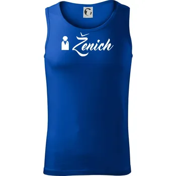 Ženich ikonka - Tílko pánské Core - 2XL ( Královská modrá )