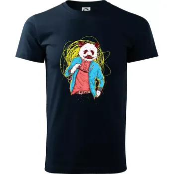 Panda Bear - Triko extra velké (5-8XL) - 6XL ( Námořní modrá (velmi tmavá - téměř černá) )