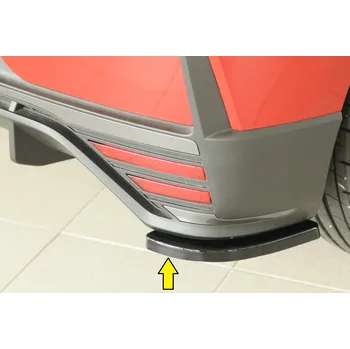 Nárazník Rieger spoiler pod zadní nárazník na pravé straně pro Hyundai i20 N-Performance BC3 5-dvéř. (hatchback) r.v. 04/21-, plast ABS lakovaný do černé lesklé barvy