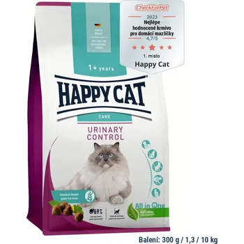 Krmivo pro kočku Happy Cat Care Urinary Control 1,3 kg
