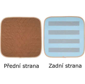 Inkontinenční podložka na křesla Sensa antracitová Rozměr: 45x45 cm