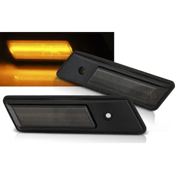 Směrový světlomet BMW E34 88-95 - LED dynamické blikače kouřové