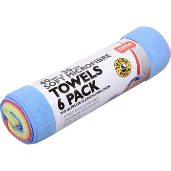 Mycí utěrka MICROFIBER 40x30cm 6ks KENCO