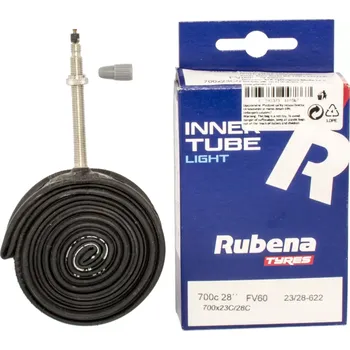 Duše na kolo Rubena - Mitas Duše silniční Rubena Mitas LIGHT 700 x 23/28C, gal.ventil, 47mm