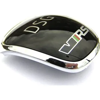 Hlavice řadicí páky Škoda Fabia III - Plaketka řadící páky DSG RS V2