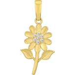 Zlatý přívěsek Florissa ze žlutého zlata s Brilliance Zirconia FNN22380PGYW