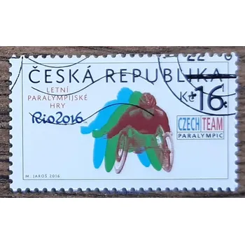Sběratelství ČR raz. 892, Letní paralympijské hry, Rio, r. 2016